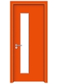 门业图片-YM-02 橙色医疗门图片